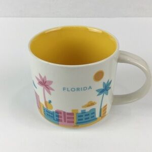 Starbucks 2013 Florida You Are Here Coffee Mug | 14 fl oz